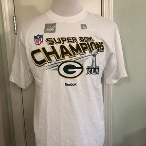 Green Bay Packers Super bowl T-shirt large mens